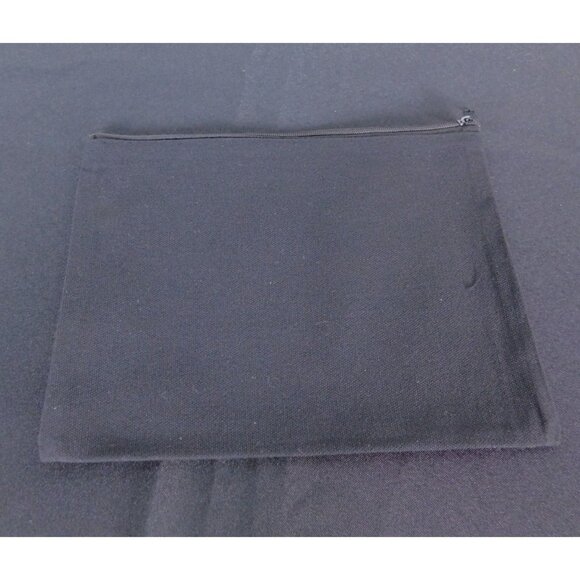 Black Canvas Zipper Pouch With The Art Of Chiromancy Design - Picture 5 of 8